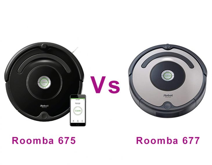 iRobot Roomba 677 and 675