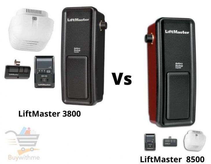 LiftMaster 3800 vs 8500