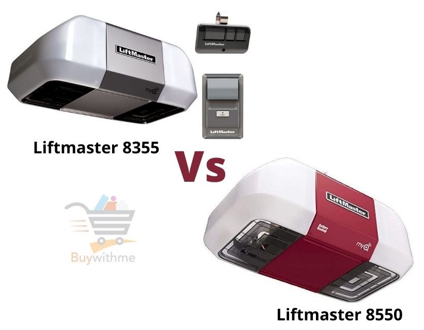 Liftmaster 8355 vs 8550