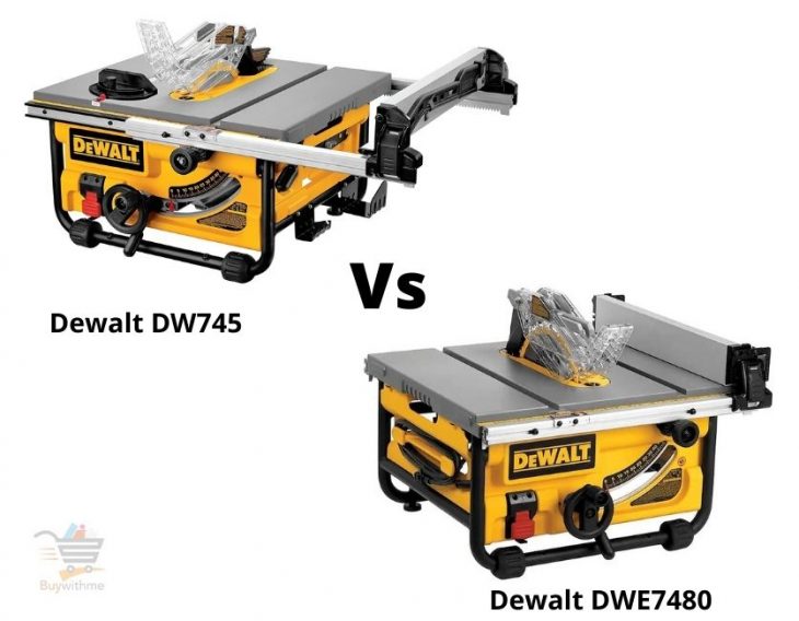 Dewalt DW745 vs DWE7480