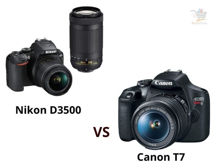 Nikon D3500 VS Canon T7