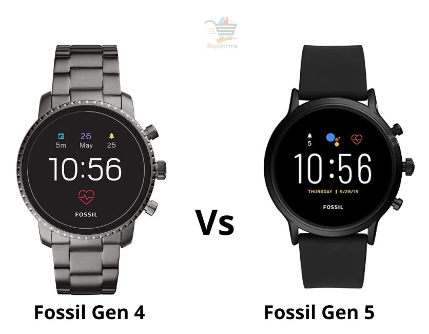 Fossil Gen 4 vs Gen 5