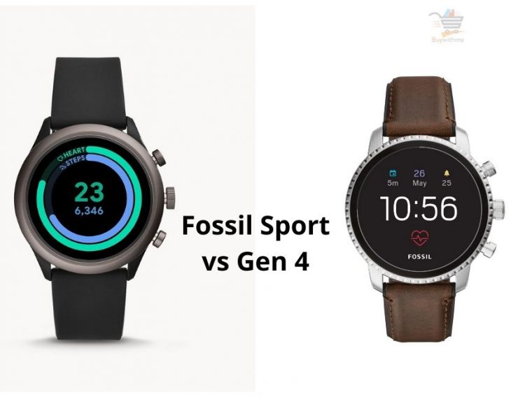 Fossil Sport vs Gen 4