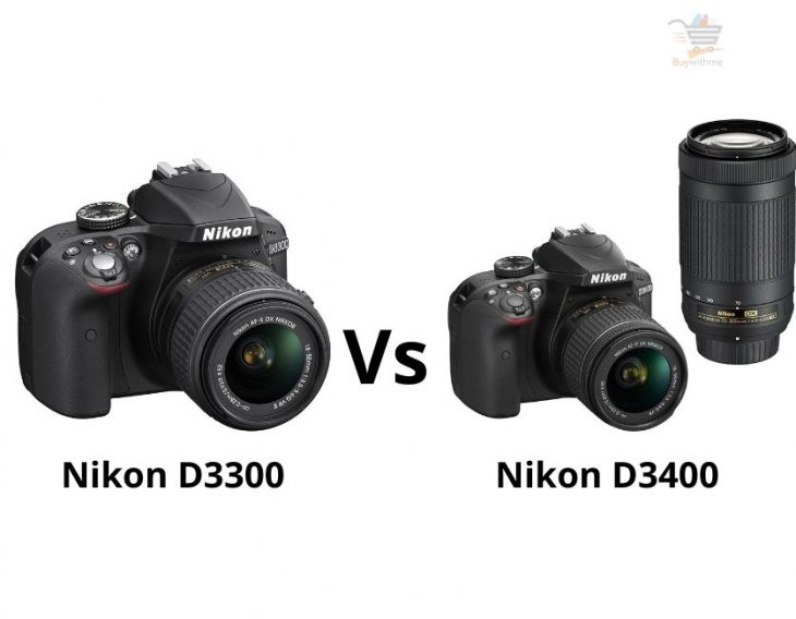 Nikon D3300 vs D3400