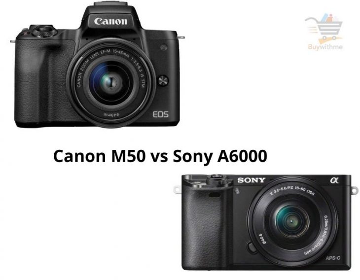 Canon M50 vs Sony A6000
