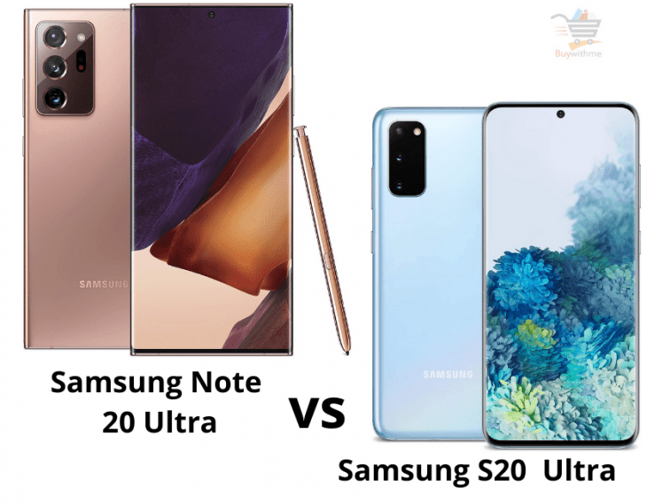 Samsung Note 20 Ultra vs S20 Ultra