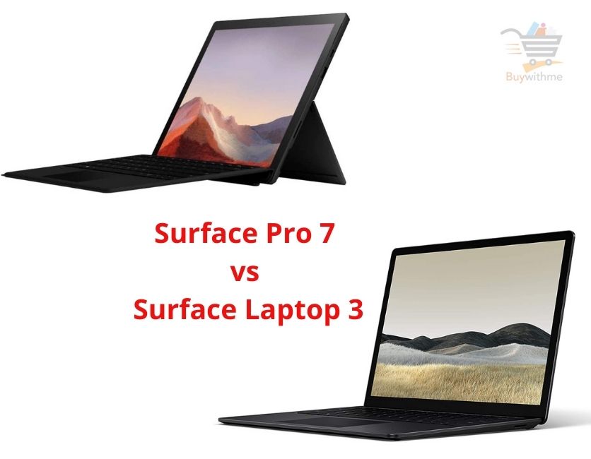 Surface Pro 7 vs Surface Laptop 3