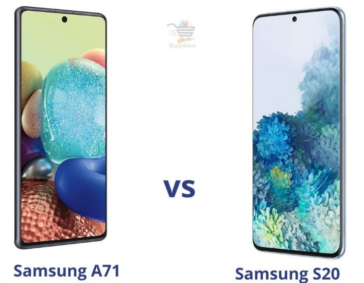 Samsung A71 vs S20