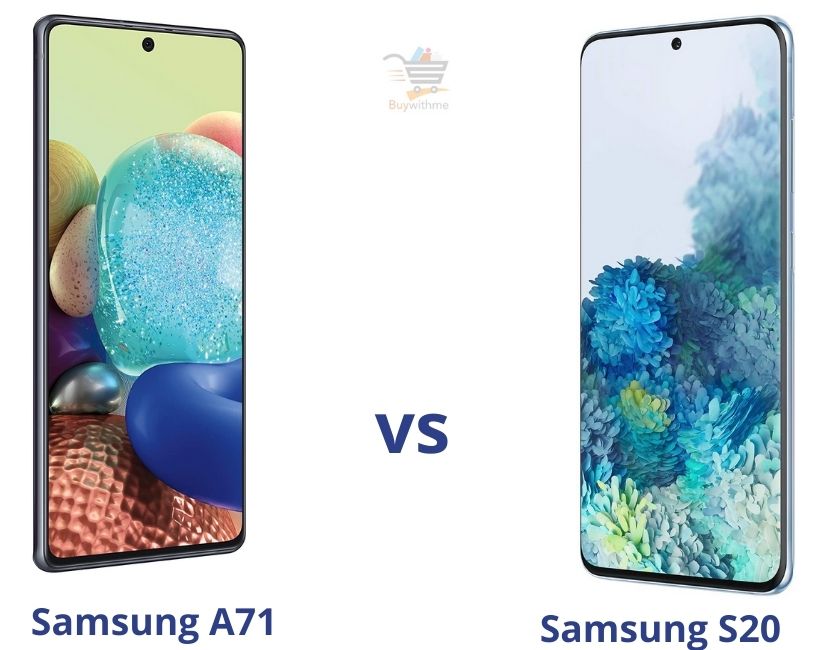 Samsung A71 vs S20