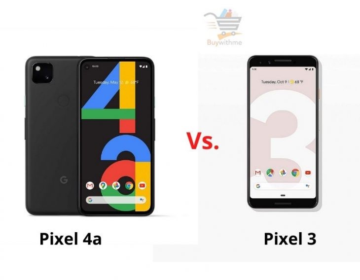 Google Pixel 3 vs 4a