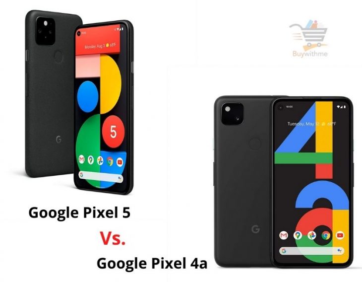 Google Pixel 5 vs 4a