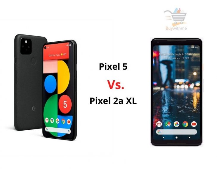 Google Pixel 2 XL vs Pixel 5