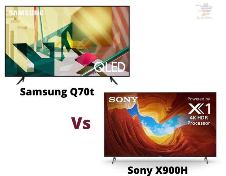 Samsung Q70T vs Sony X900H