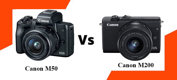 Canon M50 vs M200