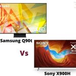 Samsung Q90T vs Sony X900H
