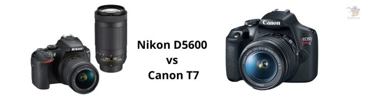 Nikon D5600 vs Canon T7